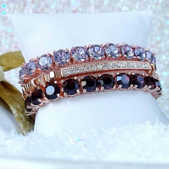 Park Lane Lavender Impression Bracelet! Set in Rose Gold!! BNIP!!! New Release!! - Picture 4 of 11